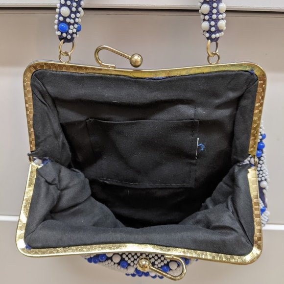 Vintage Mod Beaded Handbag - Picture 8 of 9
